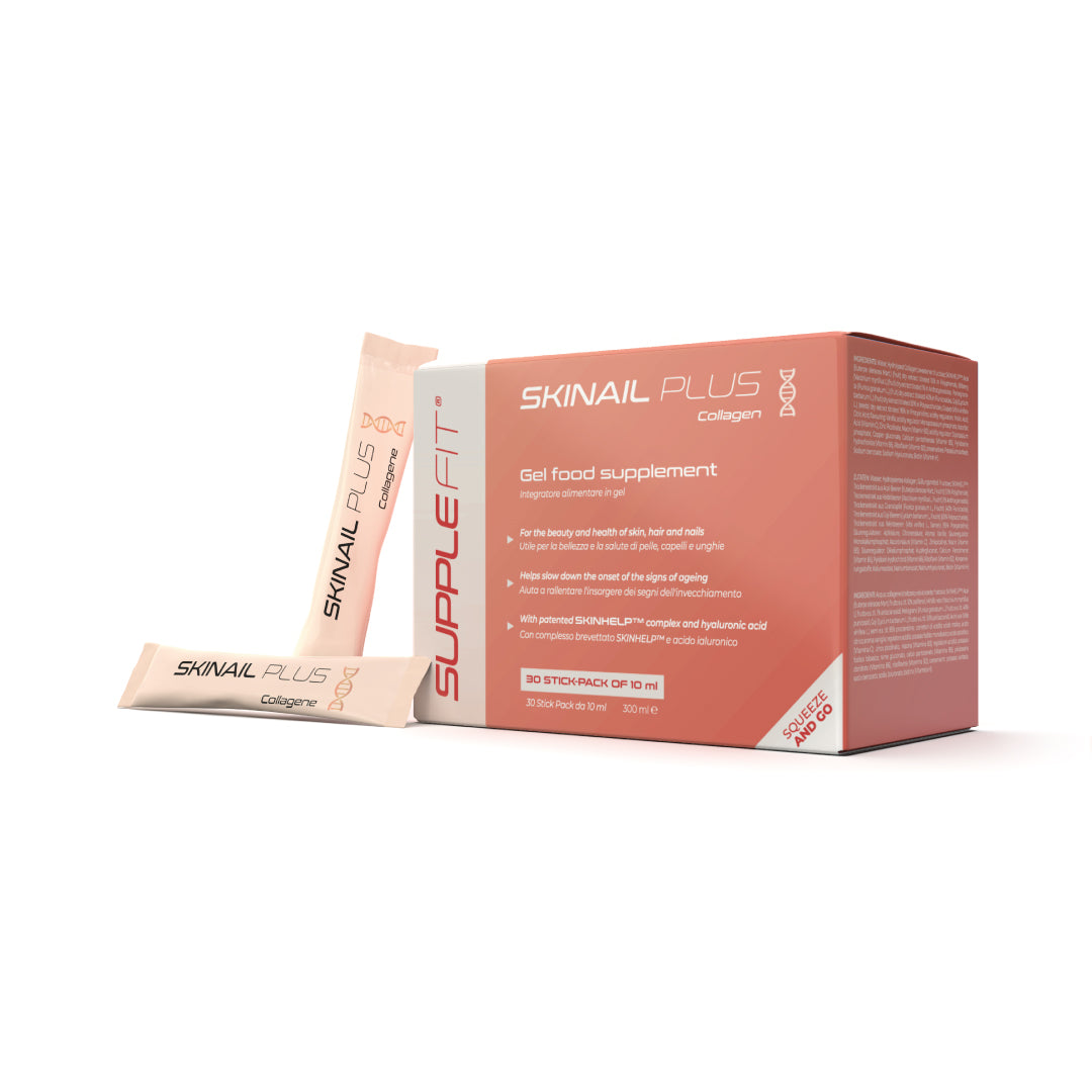 SKINAIL PLUS – Nahrungsergänzungsmittel in Gelform für Haut, Haare & Nägel - 300 ml