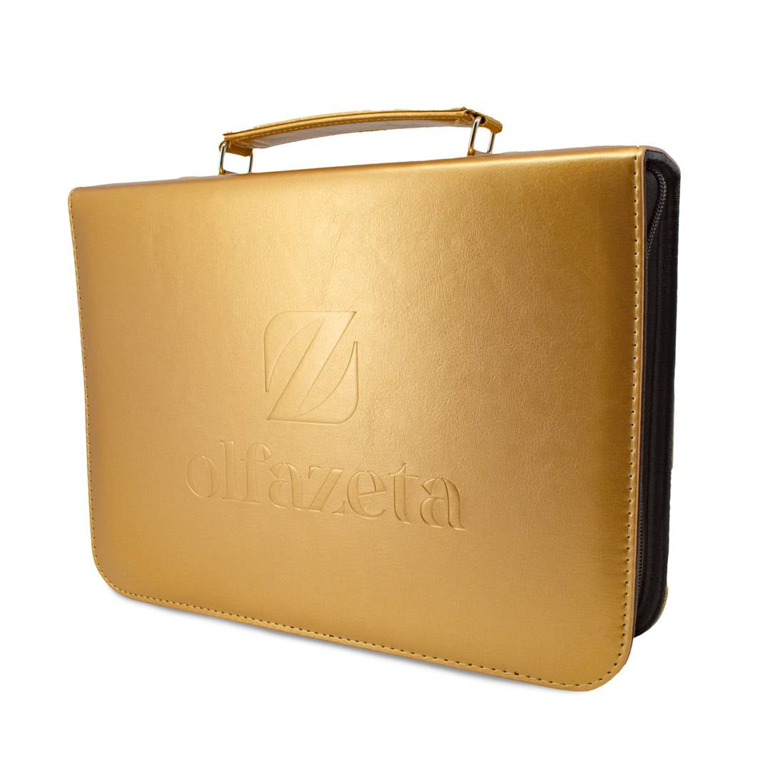 Goldener Duftproben Koffer Olfazeta 133 Tester